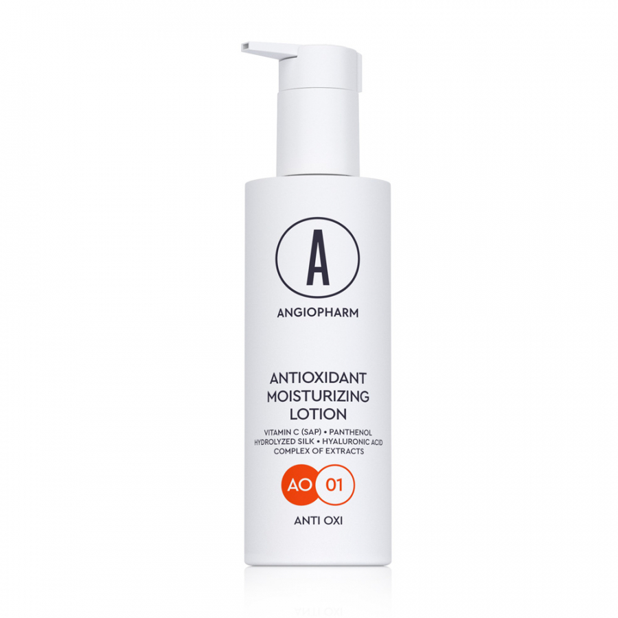Angiopharm Антиоксидантный увлажняющий лосьон, 200 мл