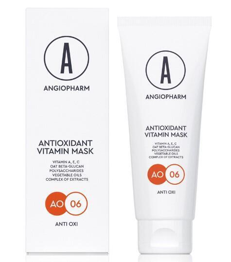 Angiopharm Антиоксидантная маска с витаминами A, E, C, 75 мл