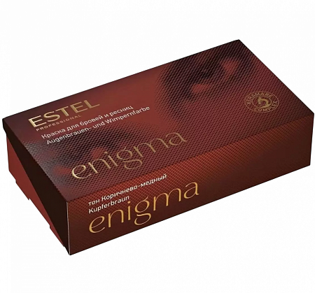 ESTEL Professional Краска для бровей и ресниц ENIGMA тон коричнево-медный