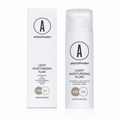 Angiopharm Флюид легкий увлажняющий для лица, 50 мл