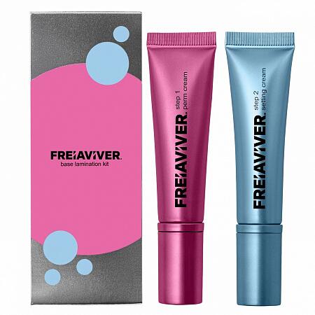 FreiAVIVER Набор составов для ламинирования ресниц и бровей, 2 шт по 15 мл